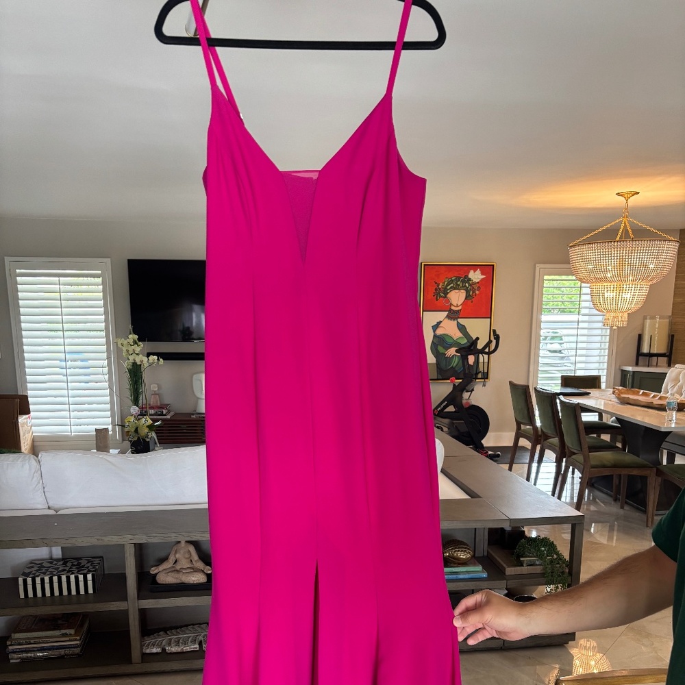 Fuschia Mermaid Gown